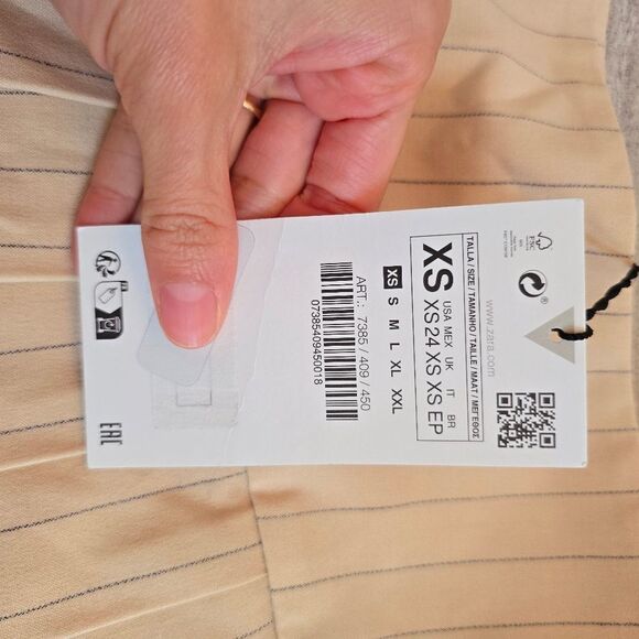 ZARA Box Pleat Skorts NWT - Picture 12 of 12